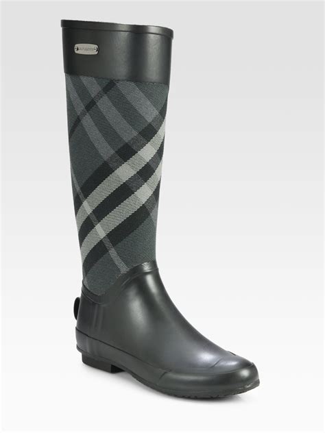 burberry rain boots grey|burberry rain boots clearance.